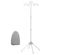 Soporte para vaporizador de ropa: marco ajustable para colgar ropa, soporte portátil para el cuidado de la tela | Estación plegable lista para el calor para chaquetas, pantalones, trajes, vestidos, so