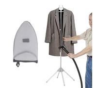 Soporte Para Vaporizador, Perchero De Pie Para Vaporizador, Perchero Para Vaporizador De Ropa, Perchero De Altura Ajustable Con Guantes Para Planchar, Perchero De Pie De Aleación De Aluminio Para Plan