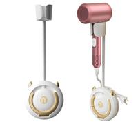 Soporte para varilla de soplado - Soportes verticales para el carrito de secador, soporte giratorio giratorio, estación de cuidado para electrodomésticos, accesorios de aseo con recogecable | Para