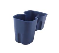 Soporte para Vasos de Agua para Coche, Caja de Almacenamiento, Soporte Fijo Antideslizante para Bebidas, Color Azul Marino, para /
