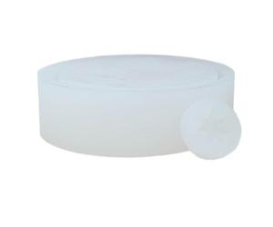 Soporte para velas de resina - Molde redondo de silicona antiadherente | Molde de silicona para tartas | Molde de silicona para velas | Moldes de silicona con visualización de fecha