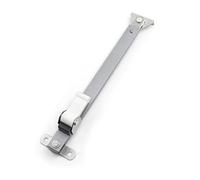 Soporte Para Ventana Abatible Restrictor de ventana a prueba de viento, tope de abrazadera, puerta de armario deslizante, cerraduras de marco de seguridad, ajustador de permanencia abatible(B)