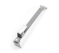 Soporte Para Ventana Abatible Restrictor de ventana a prueba de viento, tope de abrazadera, puerta de armario deslizante, cerraduras de marco de seguridad, ajustador de permanencia abatible(A)