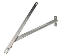 Soporte Para Ventana Abatible Rod Broken Bridge Aluminio Ddoors y Windows Stop Short 10 pulgadas Acero inoxidable Wind Bracing