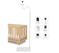 Soporte para vigilabebés de 170 cm, altura ajustable, compatible con Nanit, Owlet, Infant Optics DXR-8 Pro, VTech, Vava, Eufy & Allen Baby Camera con rosca de 1/4"