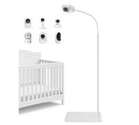 Soporte para vigilabebés de 175 cm, altura ajustable, compatible con Nanit, Owlet, Infant Optics DXR-8 Pro, VTech, Vava, Eufy & Allen Baby Camera con rosca de 1/4"