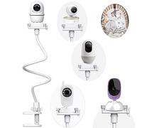 Soporte para Vigilabebes Universal | Ajustable Soporte para Cámara Monitor de Bebé Compatible con HelloBaby/Blemil/nooie/BOIFUN/momcozy/GHB/ | for 1/4" la Mayoría de Vigilabebes (33.4inch)