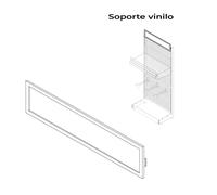 Soporte para vinilos blanco modelo 00030