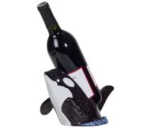 Soporte para vino con forma de orca y ballena asesina de Ocean World de Pacific Giftware, decoraci n para el hogar
