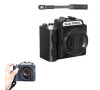 Soporte para vlog para Insta360 Ace Pro 2, Street Vlog Grip Quick-Shot Funda impresa en 3D con correa de muñeca para Insta360 Ace Pro 2