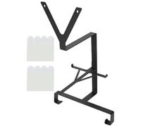 Soporte para zapatos de bicicleta montado en la pared - Soporte duradero para equipo de bicicleta | Soporte horizontal para gafas, sombreros y ropa de montar para motos de cross, soporta hasta 1,98