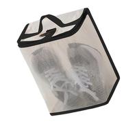Soporte para zapatos de PVC resistente con diseño de múltiples capas que se adapta a varios tipos, incluyendo zapatos planos atléticos y botas para transportadores delgados de arreglo ordenado