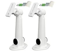 Soporte Pared Cámara Ajustable 360 ° TAIZER 2piezas Universal para Cámara Soporte de Pared de Metal para uso en Exteriores en Interiores Compatible con Cámaras de Soporte para Equipos de Vigilancia