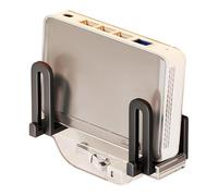 Soporte Pared Con Estante Para Router Almacenamiento Ajustable En Acero Al