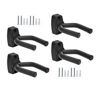 Soporte Pared Guitarra 4 Piezas Oporte de Guitarra Guitar Hanger Hakenhalter Wandhalterung Colgador de Guitarra El¨¦ctrica Acustica Tama?o Ajustable Para Colgar Guitarra en Pared o Perchero