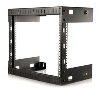 Soporte Pared RK812WALLO 8U (80 Kg) Negro - STARTECH