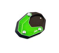 Soporte Pata Cabra Moto para K┐AWASAKI N┐INJA400 N┐INJA 400 Z400 2018-2021 2022 Accesorios de Motocicleta CNC Soporte Lateral Soporte Ampliador Pad(Green)