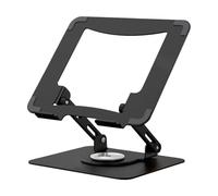 Soporte Pequeño de Laptop Soporte plegable portátil ajustable 360° | Base refrigerante para notebook Ordenador y Portátil Hogar Estudio Viaje Dormitorio Sala de Estar Aula