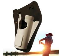 Soporte Pesca cinturón caña Pescar Conveniente conectar cañas en Barco Peces Grandes portátil Correas vadeadores Accesorios Kayak fundición Surf Cintura Titular (Blanco)