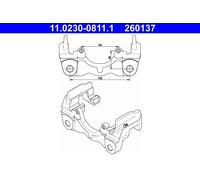 Soporte, pinza de freno ATE 11.0230-0811.1