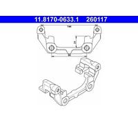 Soporte, pinza de freno ATE 11.8170-0633.1