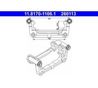 Soporte, pinza de freno ATE 11.8170-1106.1