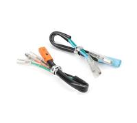 Soporte Placa Adaptador Señal Giro Conector Cable Luz Matrícula para CRF 250L para CB 500X 500F 650F para CBR 500R 650R para GROM 125 para NC750 Soporte matrícula