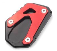Soporte Placa Extensión De La Base del Caballete Lateral De Motocicleta para Suzuki Katana 2019-2021 Placa De Soporte Ampliada para La Pata De Cabra Extensión Almohadilla(Rojo 1)