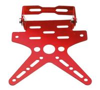 Soporte Placa Matrícula Soporte Montaje Universal Para Matrícula De Motocicleta Cubierta De Aluminio Ajustada Para Número De Registro Accesorios De Actualización De Repuesto