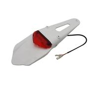 Soporte Placa Motocicleta Luz Trasera LED Universal para Motocicleta Lámpara De Freno con Guardabarros Trasero Soporte para Placa Matrícula 12V(I)