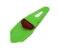 Soporte Placa Motocicleta Luz Trasera LED Universal para Motocicleta Lámpara De Freno con Guardabarros Trasero Soporte para Placa Matrícula 12V(J)