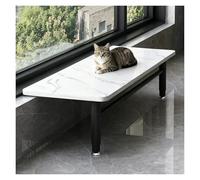 Soporte Plantas Ajustable con Patas Acero,Estante Extensor Alféizar Ventana | Estanteria Plantas Sin Necesidad De Taladrar,Porta Macetas Para Casa Y Balcón(Negro,30x100cm (11.8x39.4in))