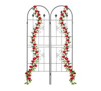 Soporte plantas enrejado de metal celosía metálica tutor decorativo 2 unidades