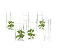 Soporte plantas trepadoras tutores ajustables obelisco jardín 76 cm pack de 6