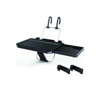 Soporte Plegable 2 en 1 para Computadora de Coche con Cajón, Bandeja para Computadora Portátil, Soporte para Comida y Bebidas.