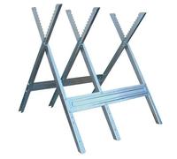 Soporte plegable aserrar madera 150kg metálico