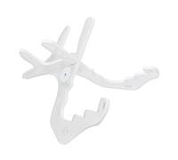 Soporte plegable de acrílico para ukelele con soporte ligero para instrumentos musicales pequeños, para guitarra pequeña, violines, banjo, mandolina, soporte de ukelele acrílico portátil