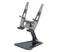 Soporte plegable de aleación de aluminio diseñado para entornos de transmisión que requieren durabilidad y refrigeración (modelo de plástico FZ02)