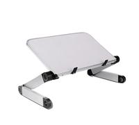 Soporte Plegable De Aluminio For Portátil: Soporte Antideslizante For Portátiles De 11 A 17 Pulgadas, Altura Y Ángulo Ajustables, Portátil For Usar En El Escritorio O En La Cama.(A9)