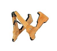 Soporte plegable de madera para guitarra acústica, ajustable, soporte portátil para instrumentos musicales, duradero