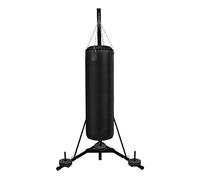 Soporte Plegable de Saco Boxeo Soporte de Bolsa Boxeo Carga Máx. 68kg 150lbs Altura Ajustable 182-230cm Entrenar Boxeo en Casa Boxing Training Equipment Adultos Fitness MMA Gym Punch Bag Stand