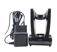 Soporte Plegable For Afeitadora RQ12 + Cargador Adaptador HQ8505, Compatible Con PHILIPS RQ1255, RQ1260, RQ1265, RQ1280, RQ1285, RQ1286, RQ1290, RQ1295 Y RQ1296(Charger and base)