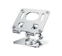 Soporte plegable multiángulo con rotación de 360 grados para tabletas, soporte ajustable de aluminio para tabletas de 4,7 a 12 pulgadas.