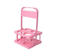 Soporte plegable para bebidas que ahorra espacio, para 4 botellas, uso al aire libre, resistente y de diseño, ergonómico, para barbacoa