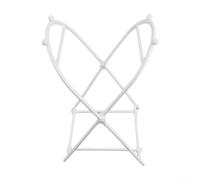Soporte plegable para bolsas de basura con marco de plástico para una clasificación conveniente de residuos y uso portátil en el trabajo de patio y actividades al aire libre (C)