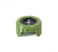 Soporte plegable para computadora de bicicleta, soporte ligero de plástico, soporte seguro para cámaras y faros, compatible con bicicletas (verde)