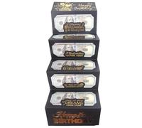 Soporte plegable para dinero en efectivo, clip creativo para dinero con seis ranuras para efectivo, impreso con feliz cumpleaños, resistente a la decoloración y reutilizable, añade una sensación