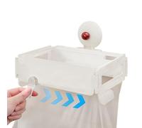 Soporte plegable para embalaje, soporte extraíble de pared para bolsas de basura y cocina, lavandería al aire libre Camping-Car