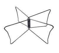 Soporte Plegable para Resistente de Hierro con Rack Organizador Universal Porta Maletas Y Porta Hieleras Adecuado para Deportes Al Aire Libr, Estilo B Plata