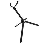 Soporte plegable para saxofón, altura ajustable, estabilidad segura, soporte para saxofón, textura de metal, regalo para músicos, soporte plegable portátil